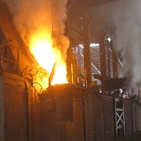 Launching second 10 Tons Induction Furnace for Steel Melting in Iran